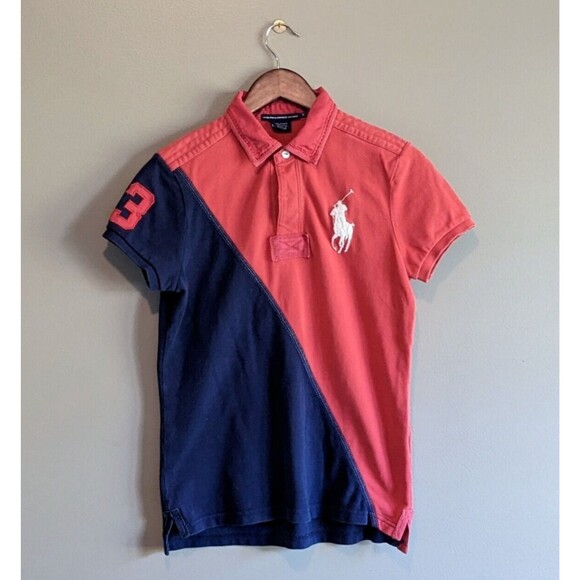 Ralph Lauren Other - Ralph Lauren Sport Size Large Polo Shirt Boys Big Pony Short Sleeve Blue Kids